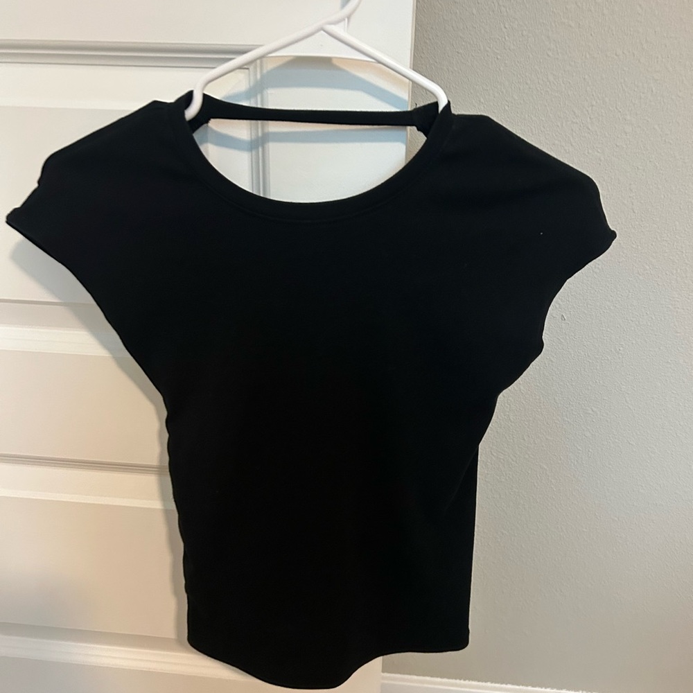 Zara Black Women's Backless Top